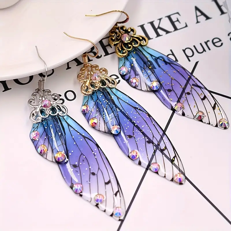 Woodworking Resin - 1 Wings Crystal Glue Molds, Crystal