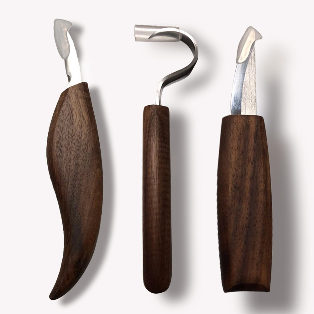 5pcs Carving Knife Set Stainle - Wood Chisel Set ulasan dan harga